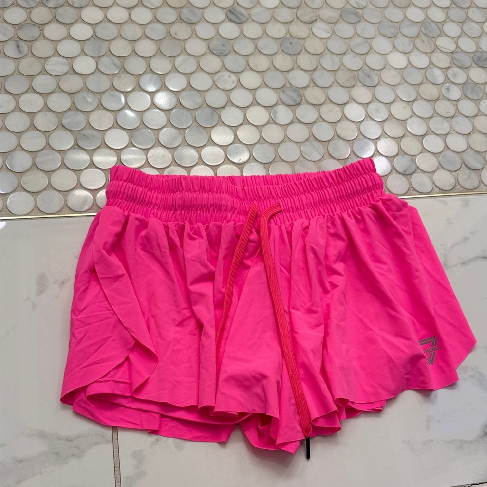 Women's Hot Pink Keikikona Athletic Shorts
